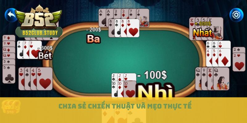 Chia sẻ chiến thuật và mẹo thực tế